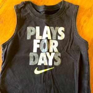 Boys tank top lightly used